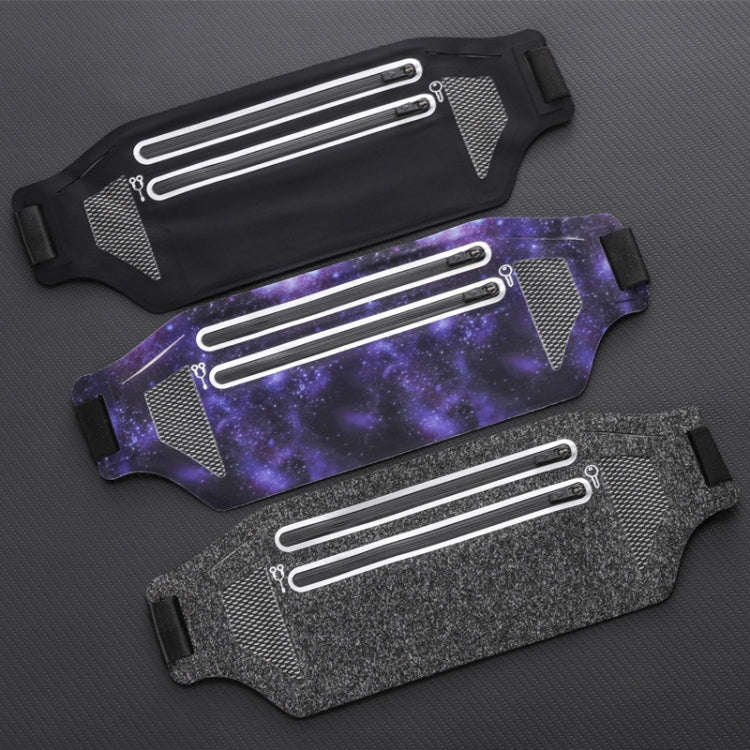 Outdoor Running Cell Phone Waist Pack Men And Women Waterproof Sports Gear, Style: Single Zipper ...