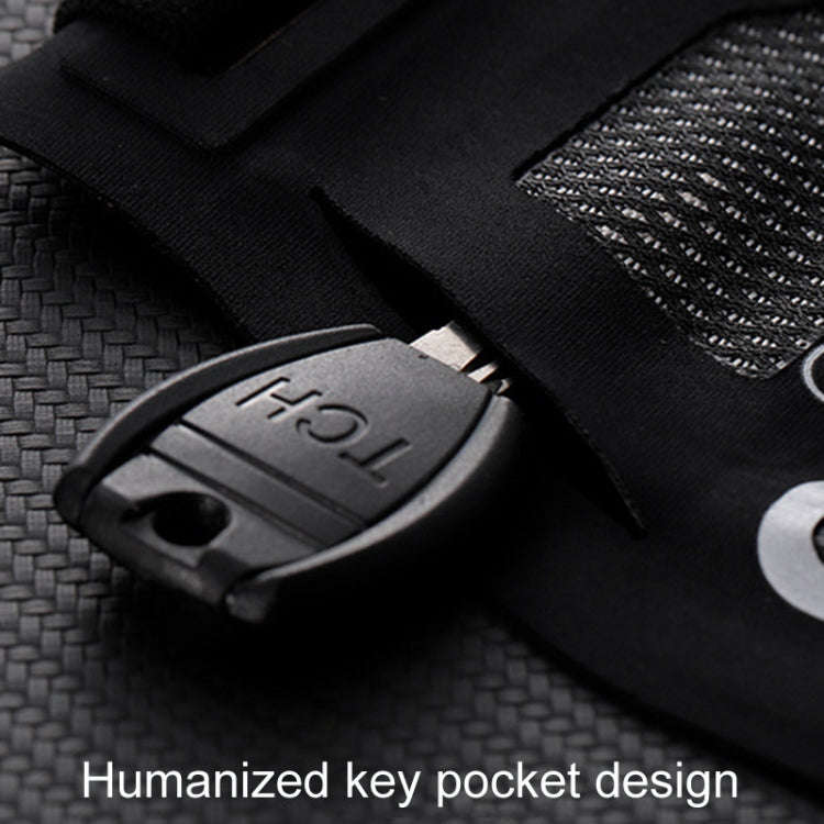 Outdoor Running Cell Phone Waist Pack Men And Women Waterproof Sports Gear, Style: Single Zipper ...