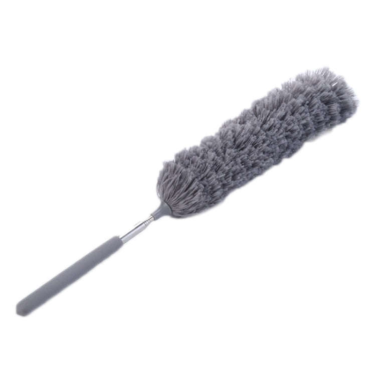 Stainless Steel Telescopic Bendable Household Duster(Gray)