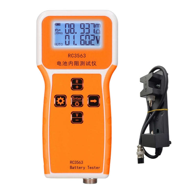 High-Precision Battery Voltage Internal Resistance Tester, Specifications: Host+Clamp