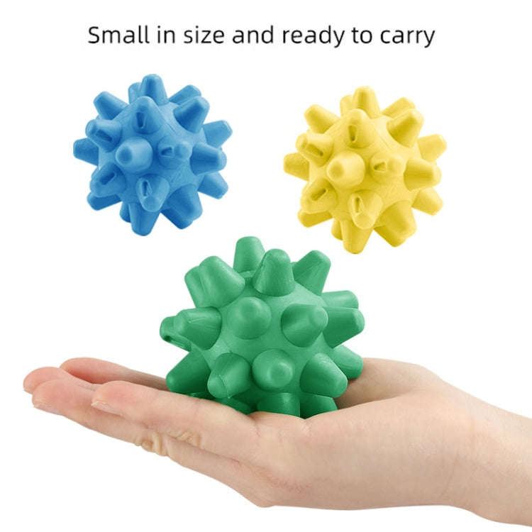 Hedgehog Massage Ball Plantar Relaxation Roller Ball TRP Yoga Fitness Handheld Fascia Ball(Yellow)