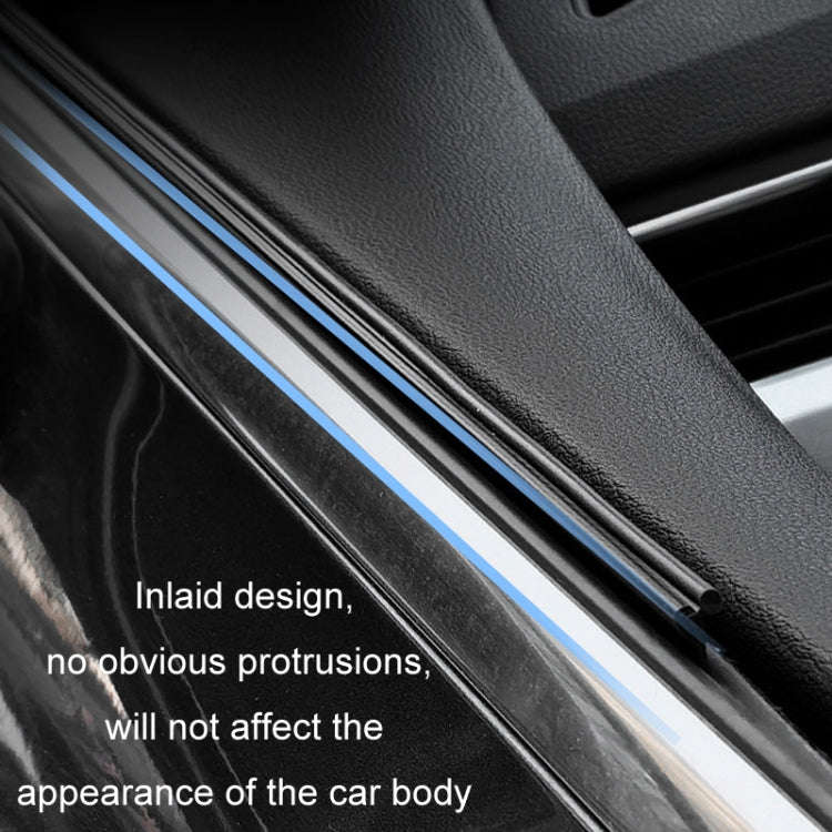 1pair Car Side Window Wipers Removing Water Mist Universal Rubber Strips