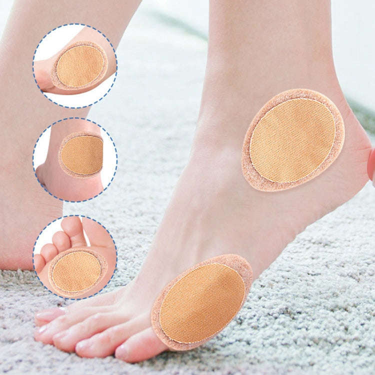 2pcs /Set Felt Chicken Eye Stickers Foot Callus Anti Abrasion Blister Stickers High Heels Soft Pl...