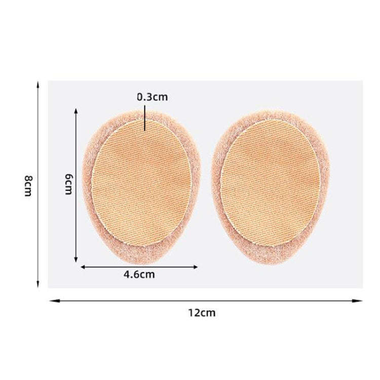 2pcs /Set Felt Chicken Eye Stickers Foot Callus Anti Abrasion Blister Stickers High Heels Soft Pl...