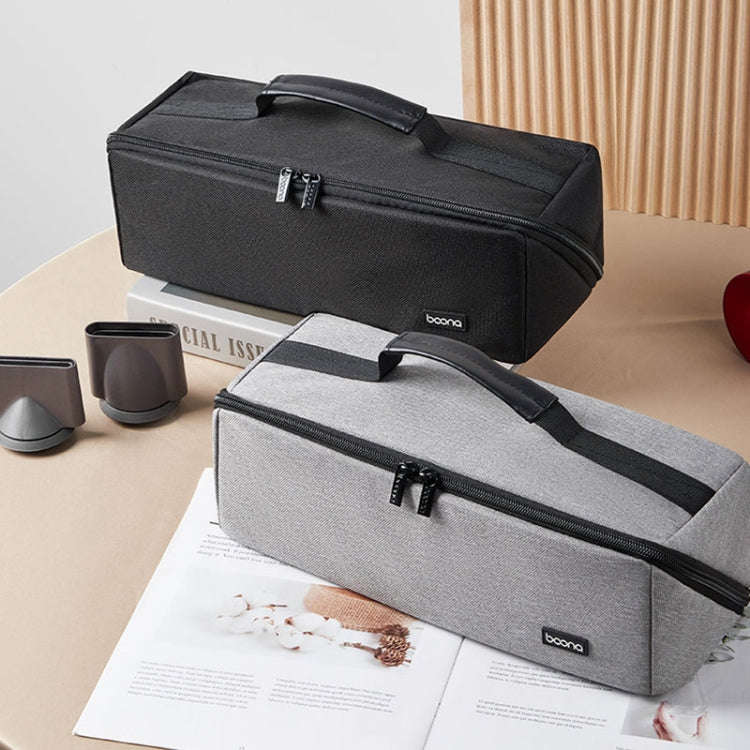 For Dyson Baona BN-DS010 Large Capacity Waterproof Hair Dryer Storage Bag(Gray)