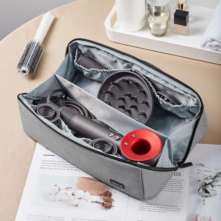 For Dyson Baona BN-DS010 Large Capacity Waterproof Hair Dryer Storage Bag(Black)