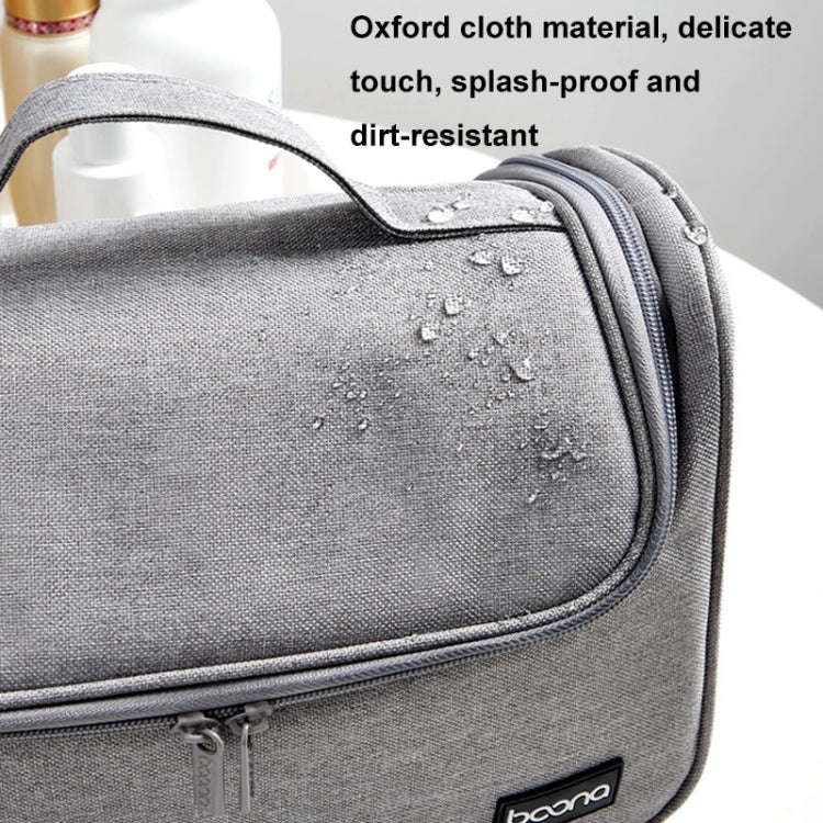 For Dyson Baona BN-DS002 Large Capacity Portable Handheld Hair Dryer Storage Bag with Hook(Gray)