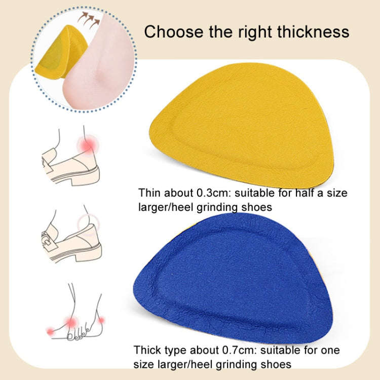 1pair Sneakers Martin Boots Anti-Abrasion Heel Stickers Heel Invisible Self-Adhesive Shoe Sticker...
