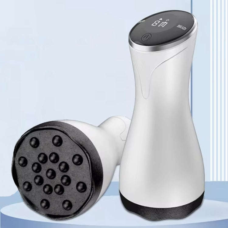 Acupuncture Stone Electric Hot Compress Vibrating Massager Whole Body Universal 9-speed Adjustabl...