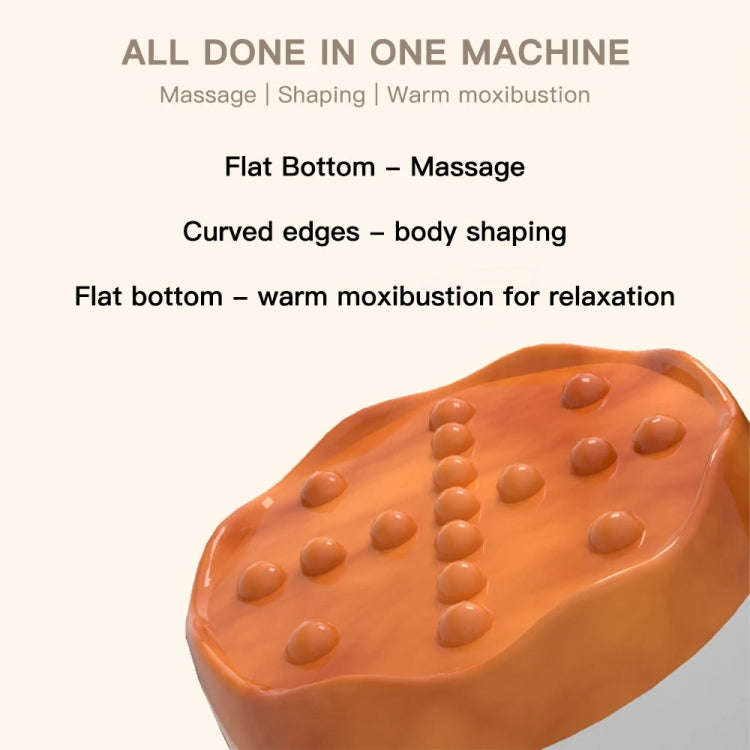 Acupuncture Stone Electric Hot Compress Vibrating Massager Whole Body Universal 9-speed Adjustabl...