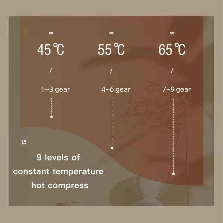 Acupuncture Stone Electric Hot Compress Vibrating Massager Whole Body Universal 9-speed Adjustabl...