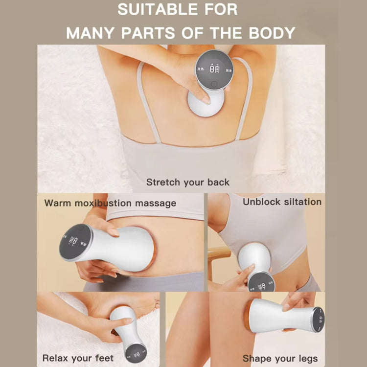 Acupuncture Stone Electric Hot Compress Vibrating Massager Whole Body Universal 9-speed Adjustabl...