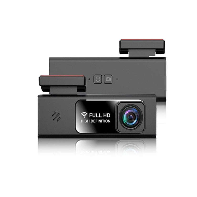 Mobile Phone WIFI Interconnection 2K Ultra-Clear Night Vision Hidden Driving Recorder, Version: C...