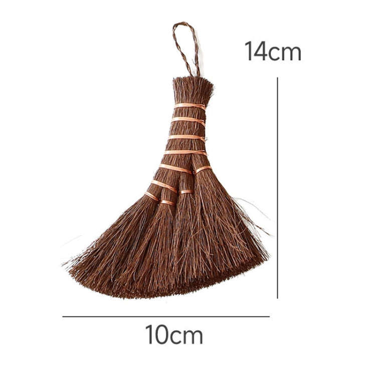 Palm Fiber BrushTea Ceremony Brush Household Cleaning Tools, Style: 14cm Bevel