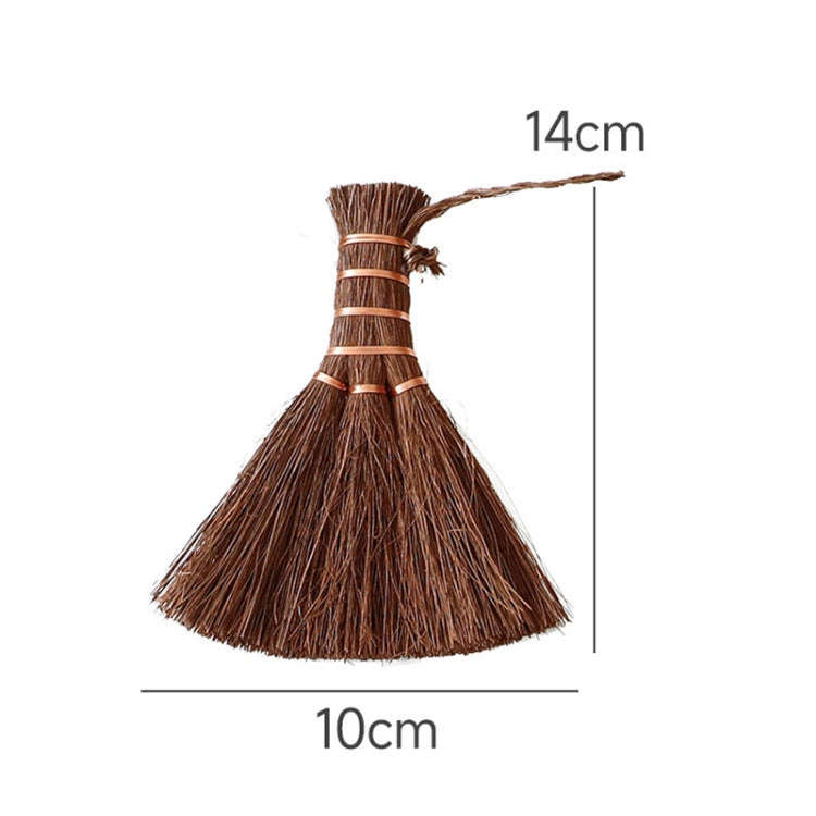 Palm Fiber BrushTea Ceremony Brush Household Cleaning Tools, Style: 14cm Right Angle