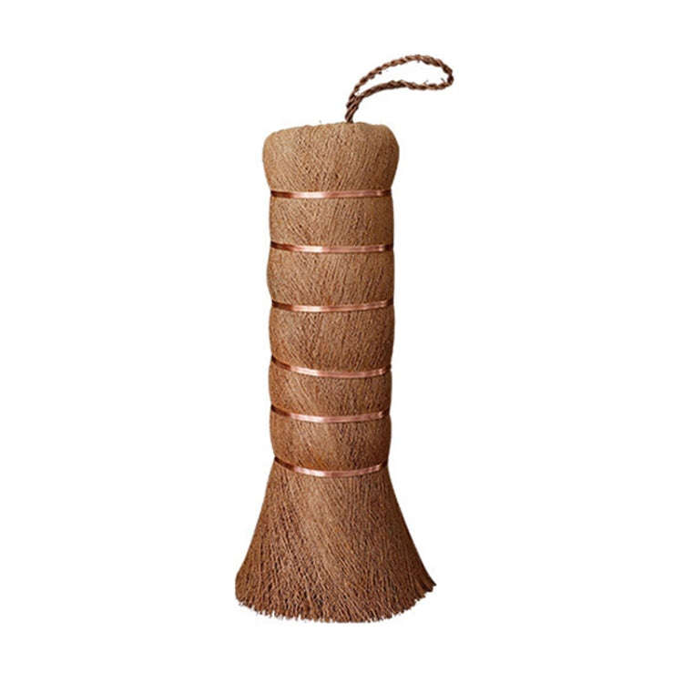 Palm Fiber BrushTea Ceremony Brush Household Cleaning Tools, Style: 17cm Small Round