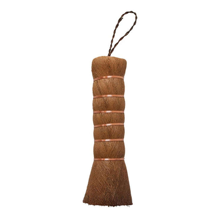 Palm Fiber BrushTea Ceremony Brush Household Cleaning Tools, Style: 22.5cm Large Round