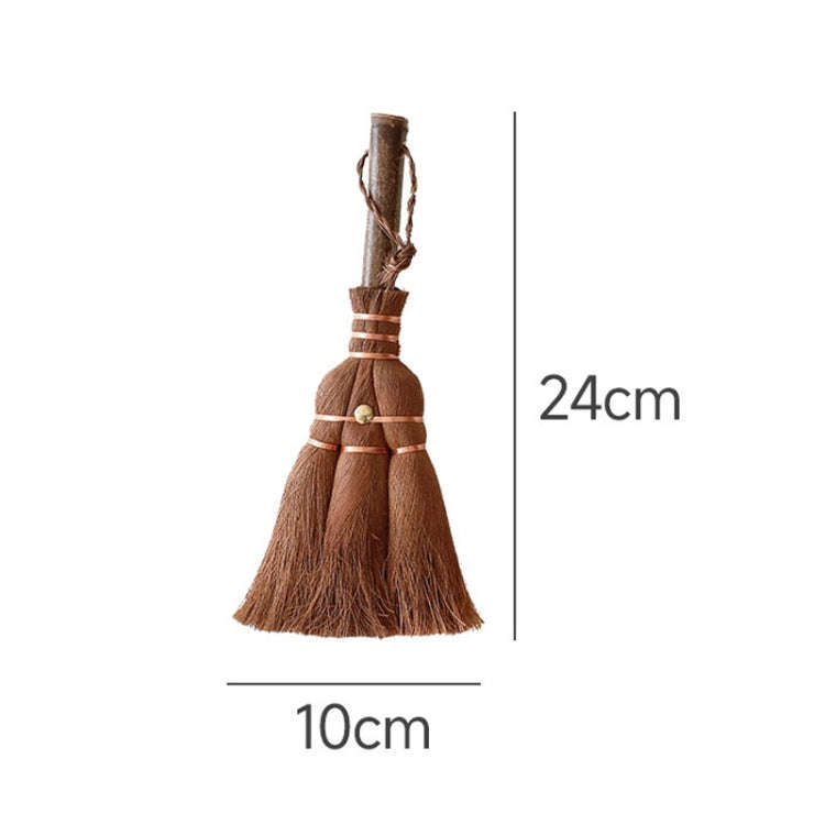 Palm Fiber BrushTea Ceremony Brush Household Cleaning Tools, Style: 24cm Small