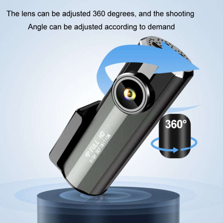 WIFI Mobile Phone 2K Ultra-Clear 360-Degree Rotating Driving Recorder, Version: Step-down Line(No...