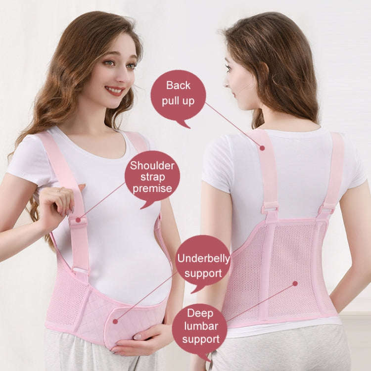Breathable Late Pregnancy Walking Use Belly Band Maternity Prenatal Support Belt, Size: XXL(Skin ...