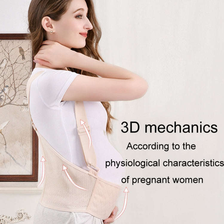 Breathable Late Pregnancy Walking Use Belly Band Maternity Prenatal Support Belt, Size: XXL(Skin ...