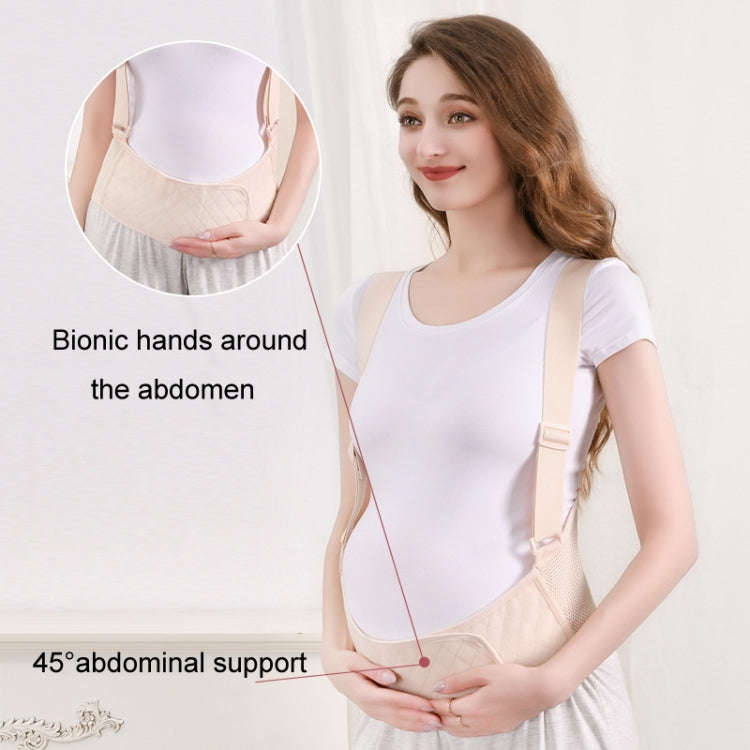 Breathable Late Pregnancy Walking Use Belly Band Maternity Prenatal Support Belt, Size: XXL(Skin ...