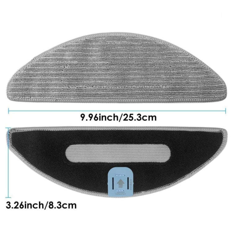 For iRobot Roomba Combo i5 / i5+ / j5 / j5+ Robot Vacuum And Mop Replacement Parts 2pcs Edge Brush