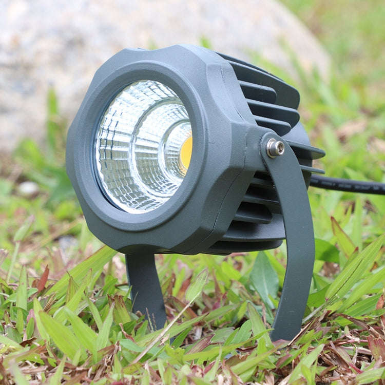 LED Flood Light COB Outdoor Waterproof Spotlight Billboard Lights Garden Lamp, Color: 30W 7 Colors