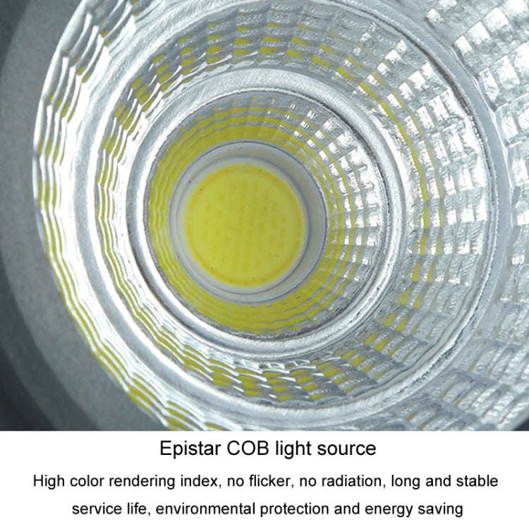 LED Flood Light COB Outdoor Waterproof Spotlight Billboard Lights Garden Lamp, Color: 30W 7 Colors