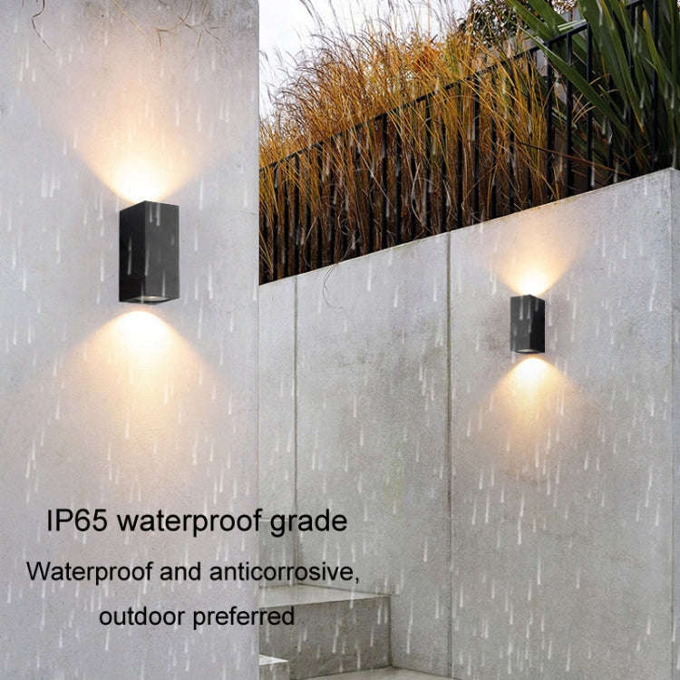 LED Outdoor Wall Lights Waterproof Exterior Villa Door Patio Lights Background Glow Spotlights, S...