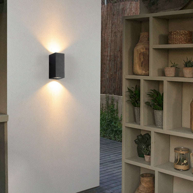 LED Outdoor Wall Lights Waterproof Exterior Villa Door Patio Lights Background Glow Spotlights, S...