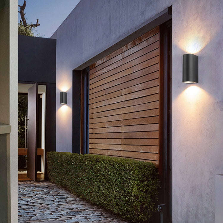 LED Outdoor Wall Lights Waterproof Exterior Villa Door Patio Lights Background Glow Spotlights, S...
