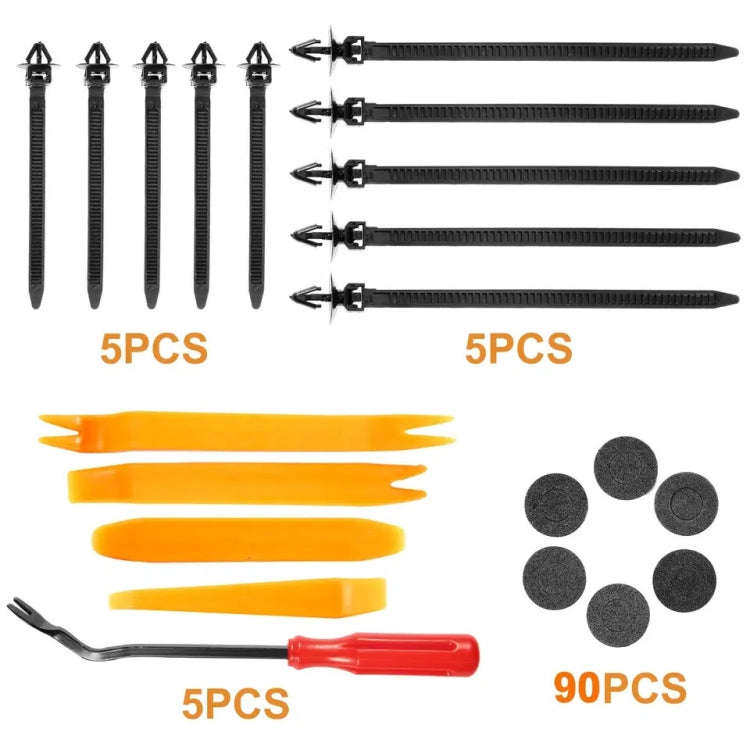 925pcs /Set Universal Automotive Fasteners Rivets Fender Expansion Screws