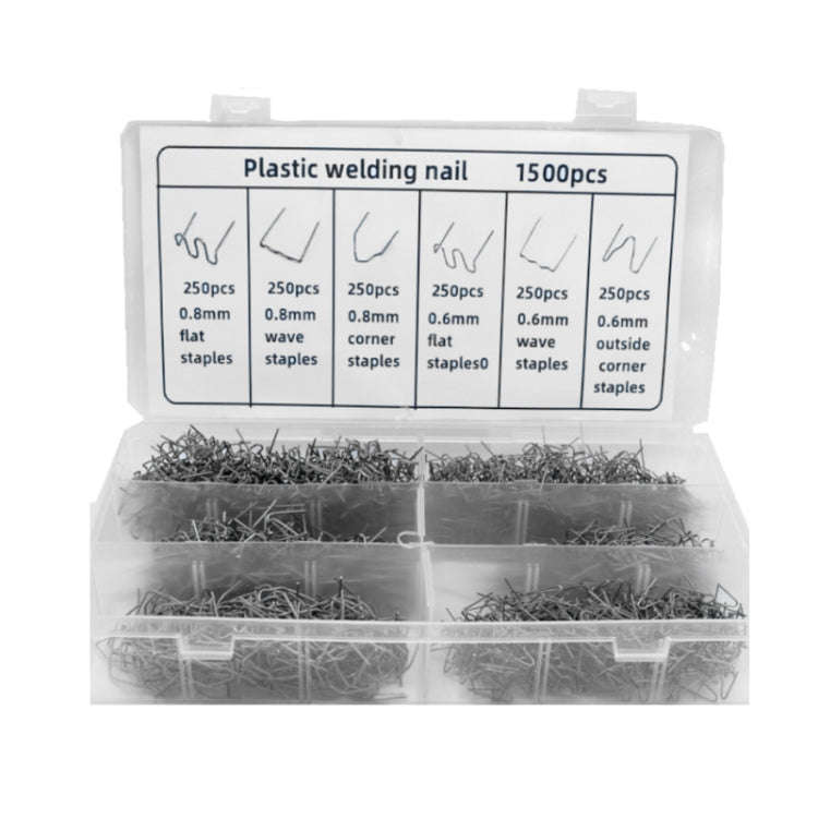 1500pcs /Set Boxed Car Bumper Broken Repair Welding Wire Nails