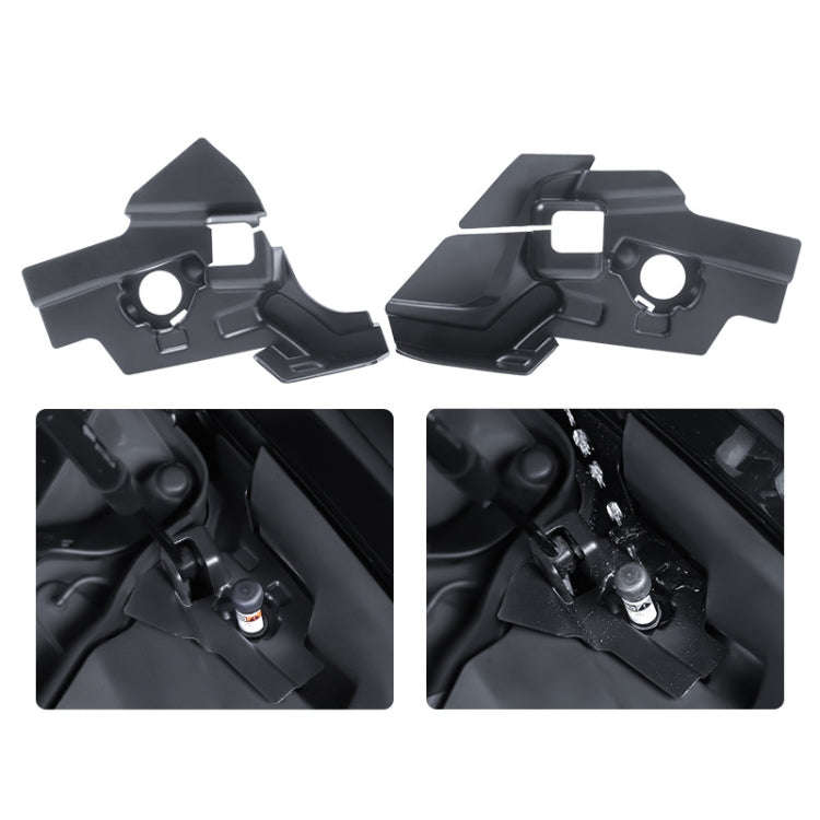 For 2024 Tesla Model 3 Left-hand Drive Front Hood With Full Anti-Blocking Water Channel(2pcs /Set)