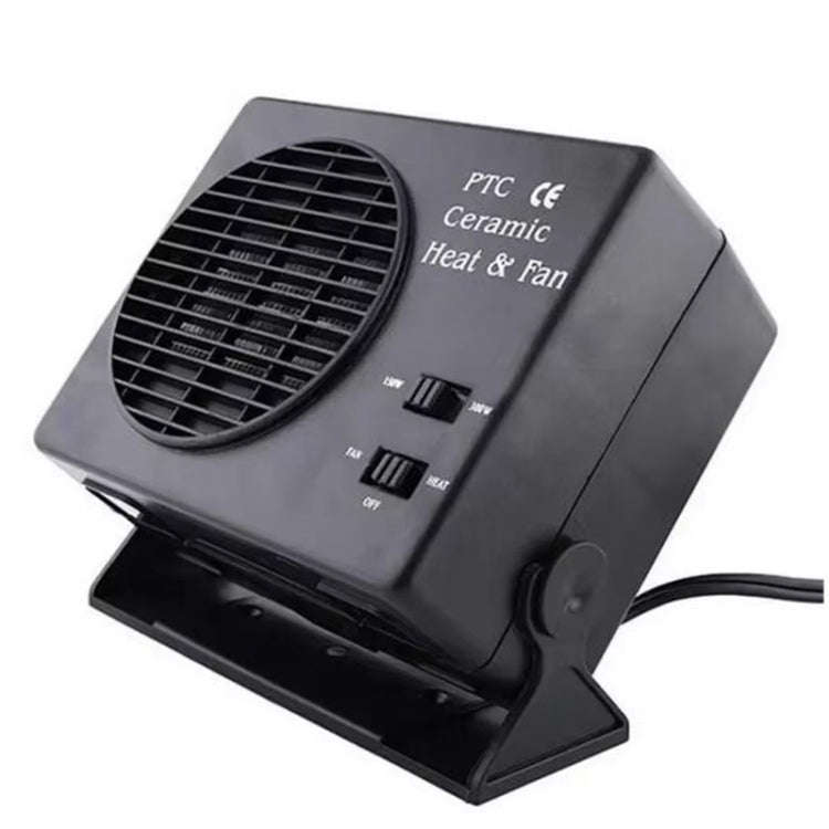 Car Heater Heating Fan Car Window Defroster(Black)