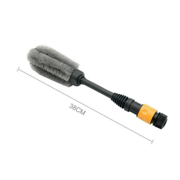 Wheel Hub Brush High Pressure Water-through Soft Bristle Cleaning Brush(40x6x6cm)