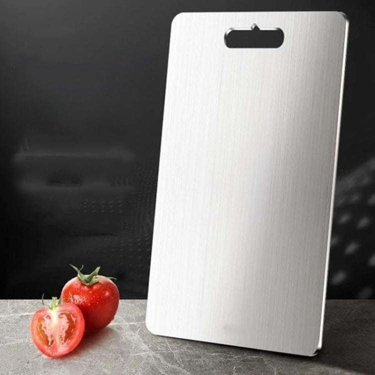 304 46x30cm Stainless Steel Anti-Bacterial Anti-Mold Board Home Kitchen Thickened Chopping Board
