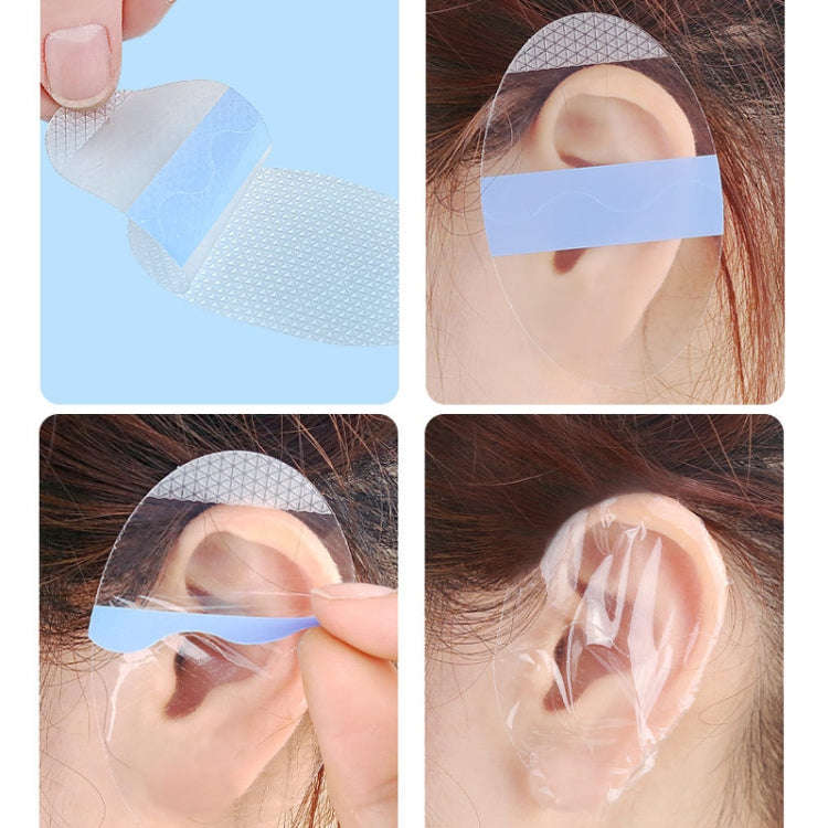 20pcs /Pack Square PU Film Silicone Gel Waterproof Breathable Ear Patch