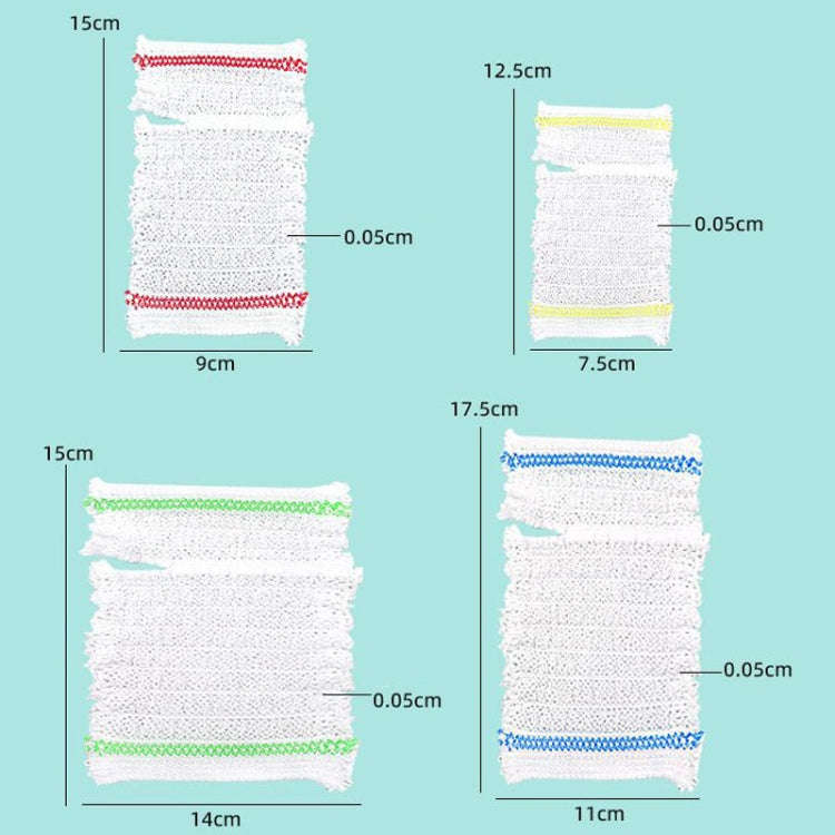 PICC Mesh Bandage Cover IOL Placement Fixation Nursing Isolation Mesh, Color: Blue Edge L For 17....