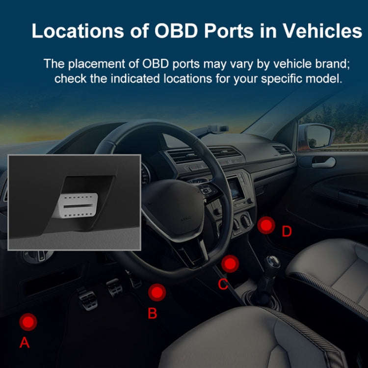 Multifunctional OBD Vehicle Fault Diagnostic Instrument Performance Test(Orange)