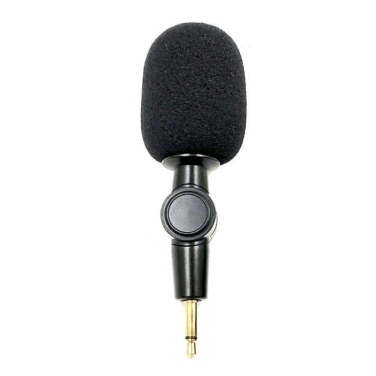 Mobile Phone Live Broadcast Microphone, Style: Pro 3.5 Straight Head 2-section Plug (Sponge Cover)