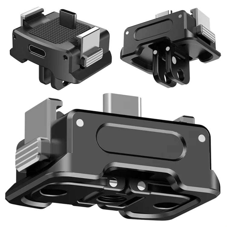 For DJI OSMO Pocket 3 Camera Charging Base Quick Release Mount Adapter With 1/4 Inch Hole, Spec: ...
