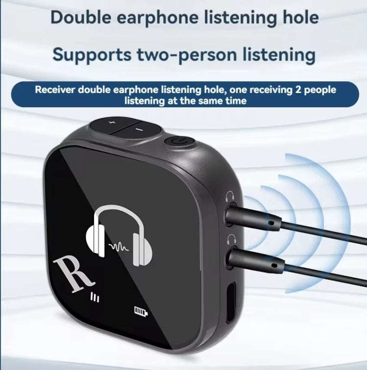 5.8G  Wireless In-ear Monitor System Support Dual-Earphone Monitoring One To One