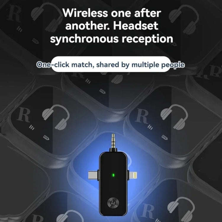 5.8G  Wireless In-ear Monitor System Support Dual-Earphone Monitoring One To One