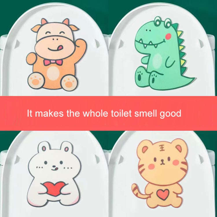 4pcs Bathroom Toilet Deodorant Stickers Felt Cute Cartoon Aromatherapy Decorative Wall Stickers, ...