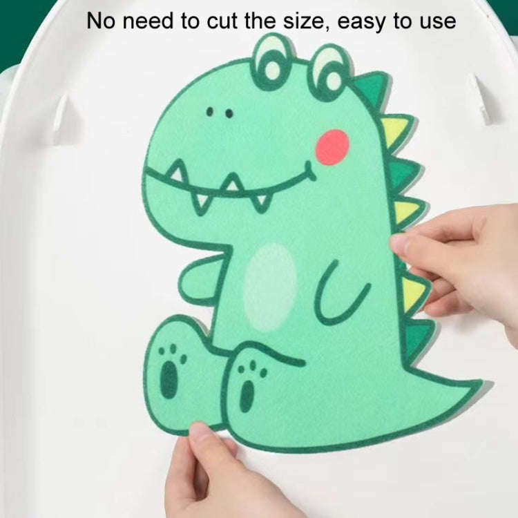 4pcs Bathroom Toilet Deodorant Stickers Felt Cute Cartoon Aromatherapy Decorative Wall Stickers, ...