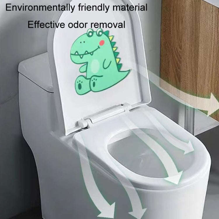 4pcs Bathroom Toilet Deodorant Stickers Felt Cute Cartoon Aromatherapy Decorative Wall Stickers, ...