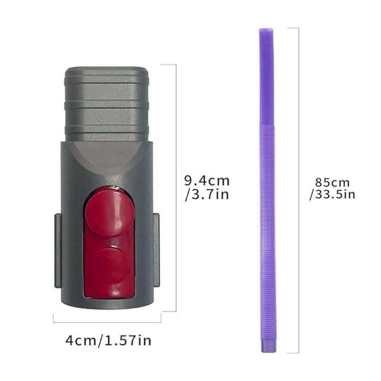 For Dyson V7 / V8 / V10 / V11 / V15 / G5 Cordless Vacuum Dryer Vent Cleaner Kit Hose Attachment P...