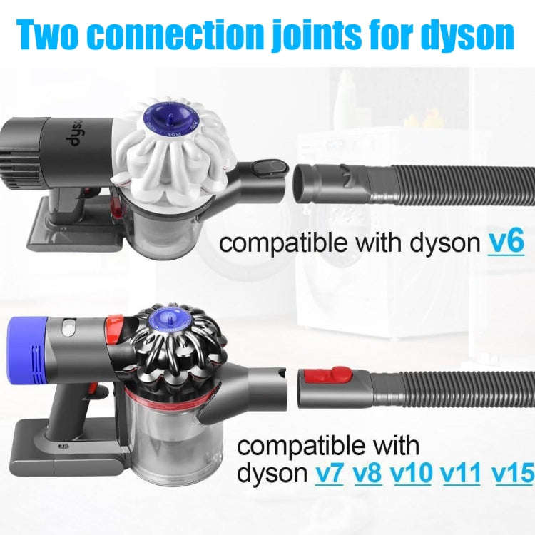 For Dyson V7 / V8 / V10 / V11 / V15 / G5 Cordless Vacuum Dryer Vent Cleaner Kit Hose Attachment P...